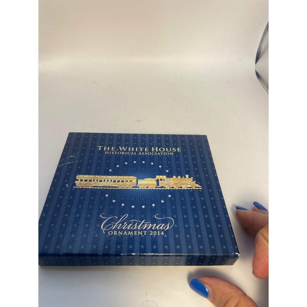 The White House Historical Association Christmas Ornament 2014 Harding Trains